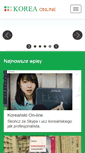 Mobile Screenshot of korea-online.pl